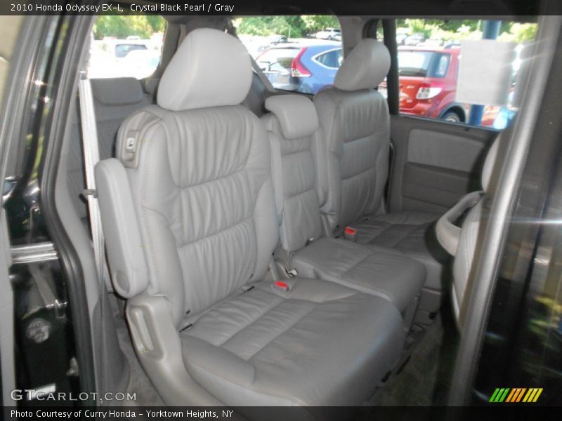 Crystal Black Pearl / Gray 2010 Honda Odyssey EX-L