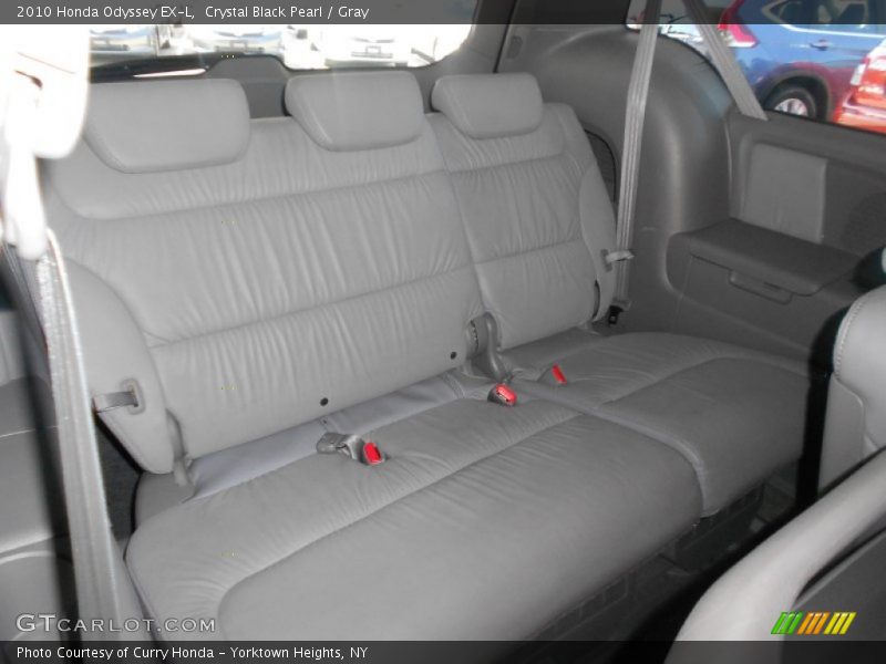 Crystal Black Pearl / Gray 2010 Honda Odyssey EX-L
