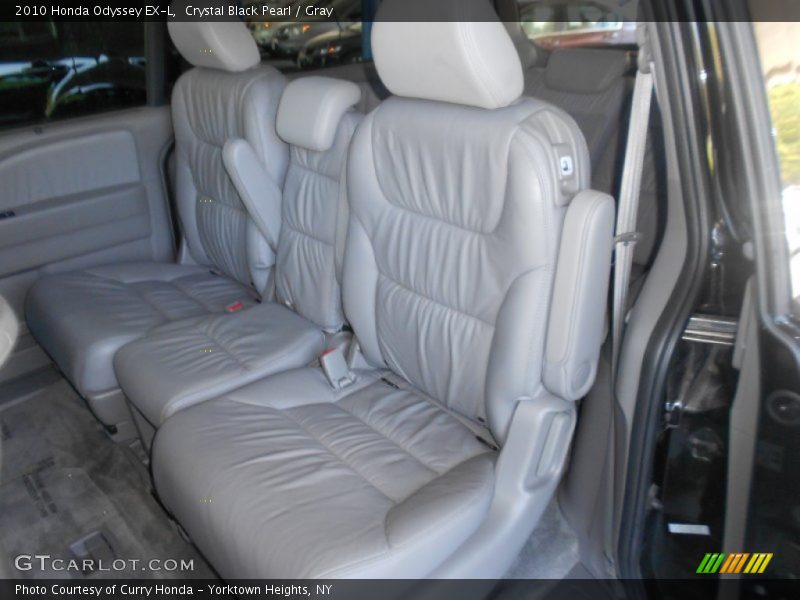 Crystal Black Pearl / Gray 2010 Honda Odyssey EX-L