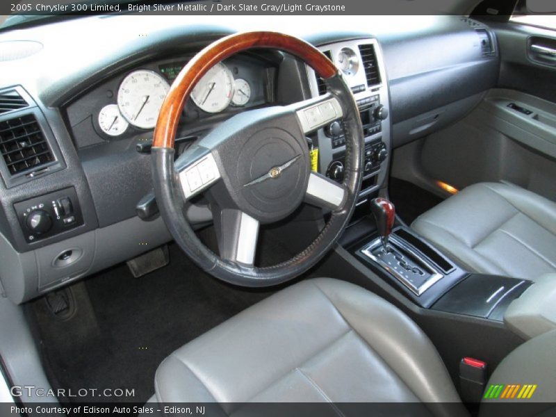 Bright Silver Metallic / Dark Slate Gray/Light Graystone 2005 Chrysler 300 Limited