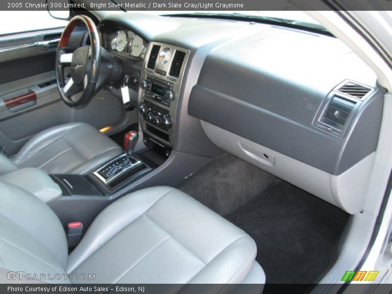Bright Silver Metallic / Dark Slate Gray/Light Graystone 2005 Chrysler 300 Limited
