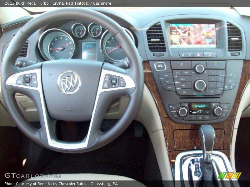 Crystal Red Tintcoat / Cashmere 2013 Buick Regal Turbo