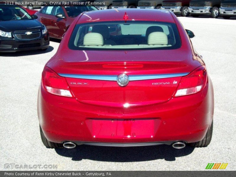 Crystal Red Tintcoat / Cashmere 2013 Buick Regal Turbo