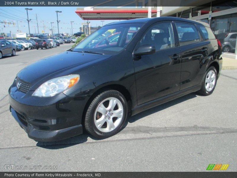 Black / Dark Gray 2004 Toyota Matrix XR