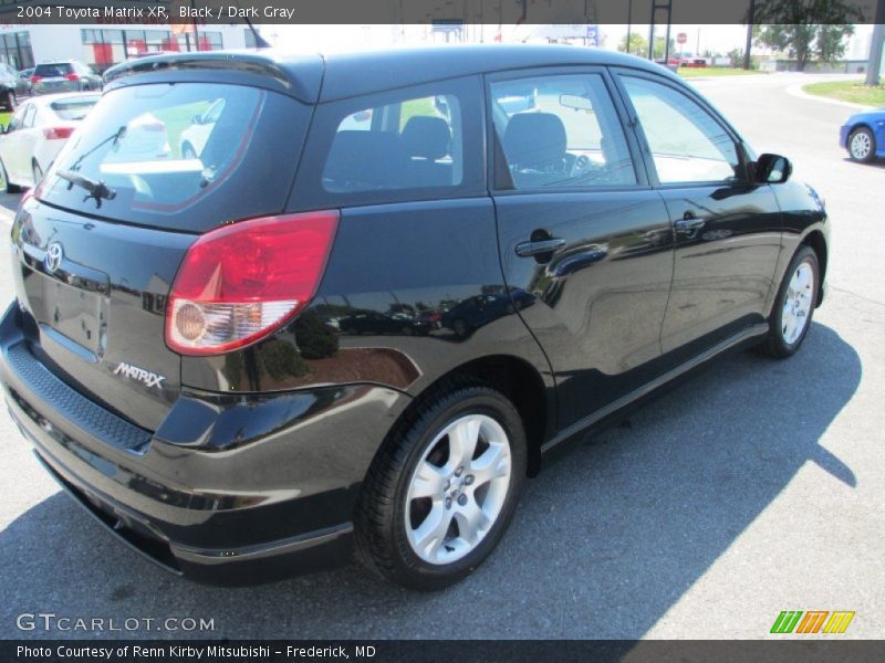 Black / Dark Gray 2004 Toyota Matrix XR