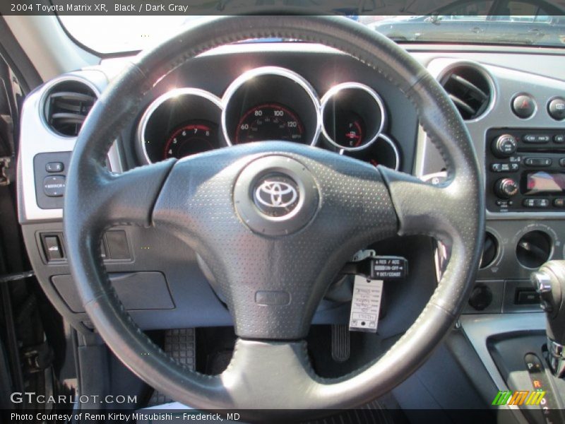 Black / Dark Gray 2004 Toyota Matrix XR