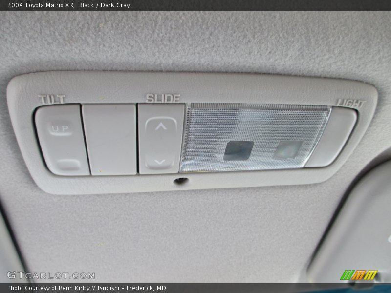 Black / Dark Gray 2004 Toyota Matrix XR