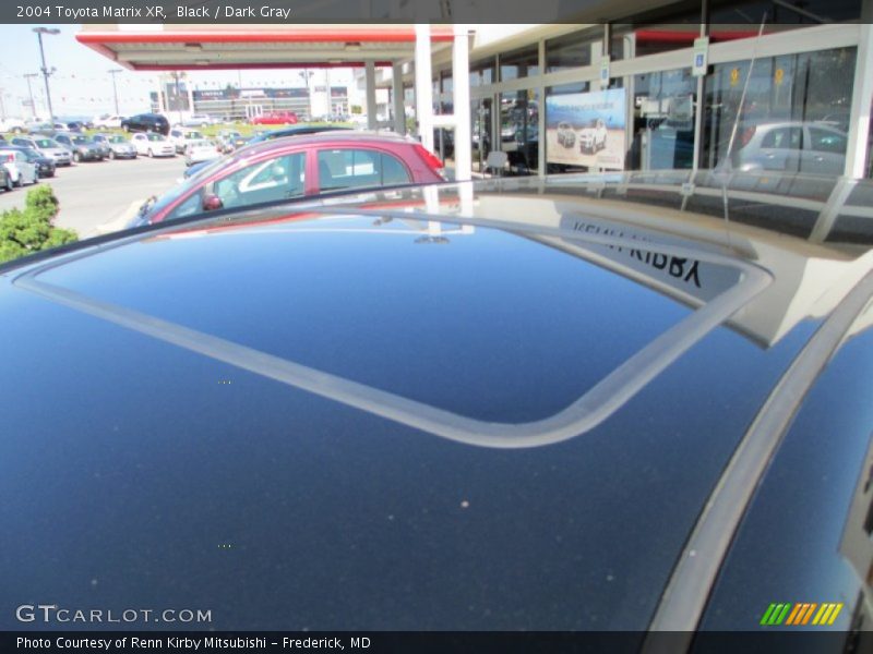 Black / Dark Gray 2004 Toyota Matrix XR
