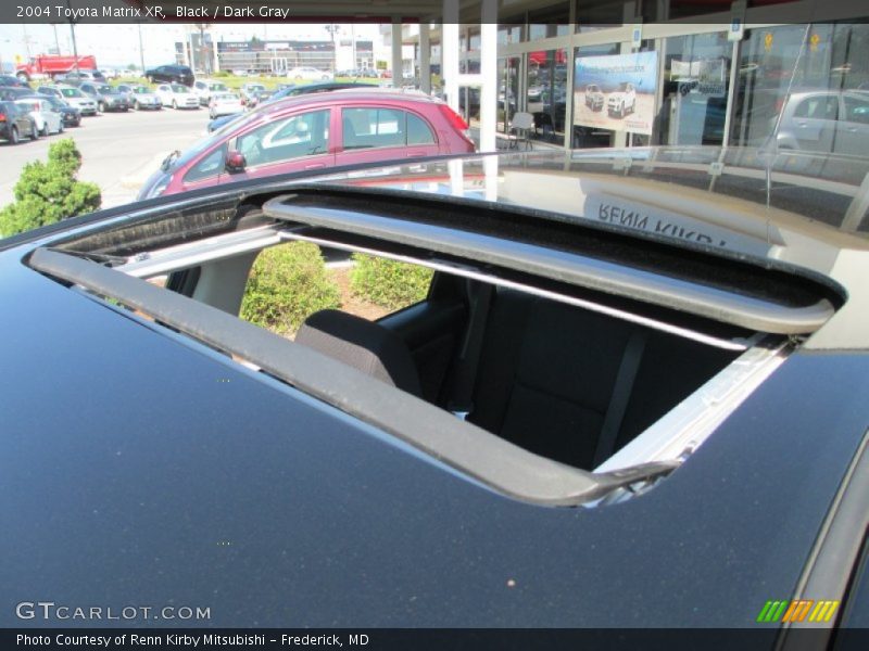 Black / Dark Gray 2004 Toyota Matrix XR