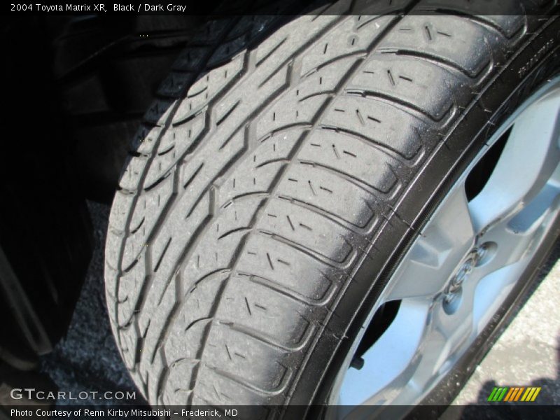 Black / Dark Gray 2004 Toyota Matrix XR