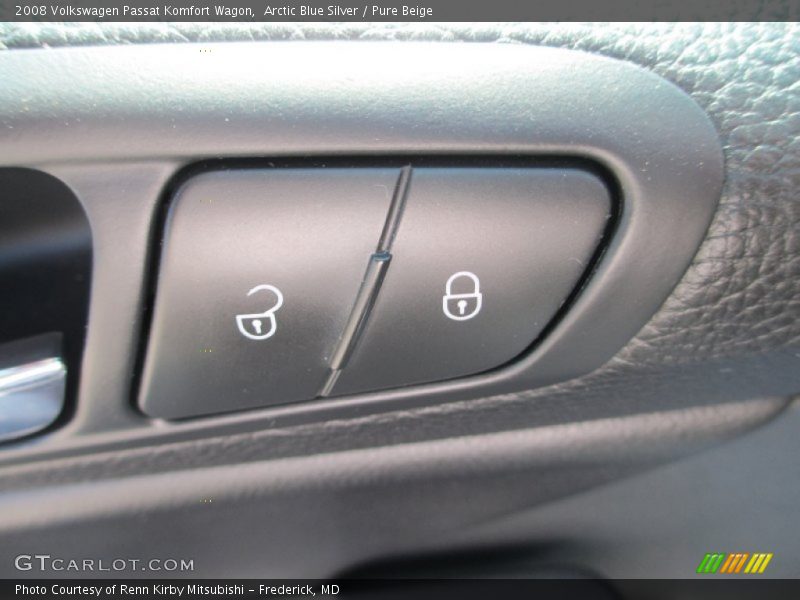 Arctic Blue Silver / Pure Beige 2008 Volkswagen Passat Komfort Wagon