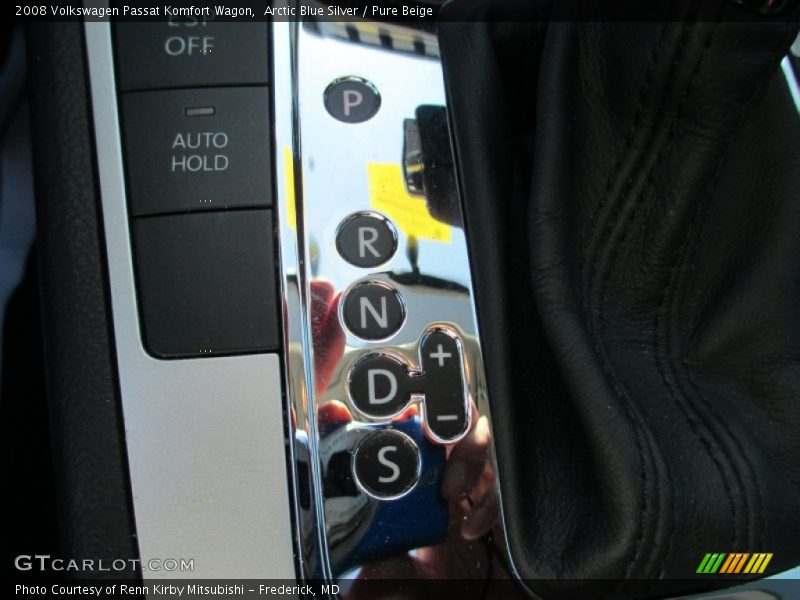 Arctic Blue Silver / Pure Beige 2008 Volkswagen Passat Komfort Wagon