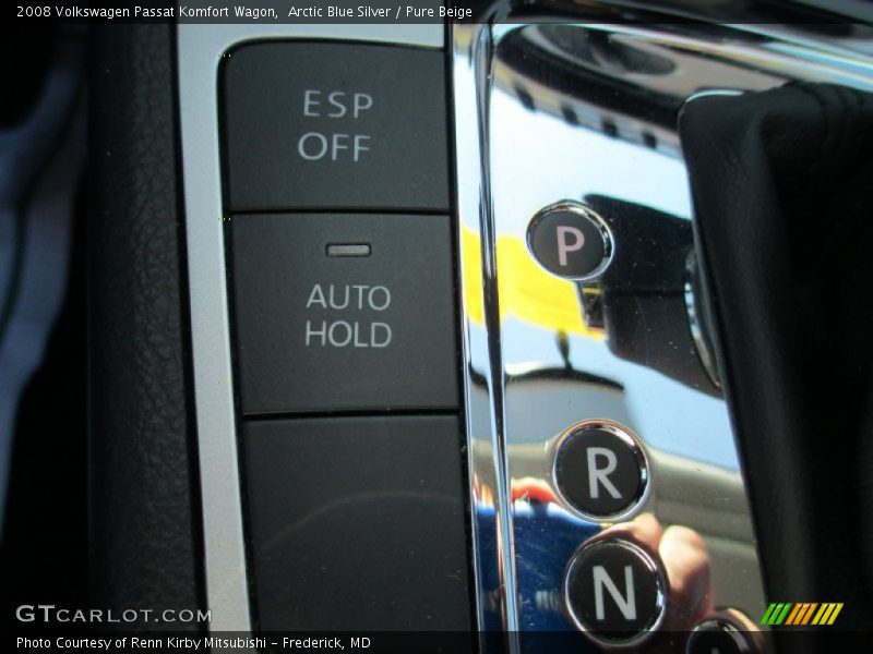 Arctic Blue Silver / Pure Beige 2008 Volkswagen Passat Komfort Wagon