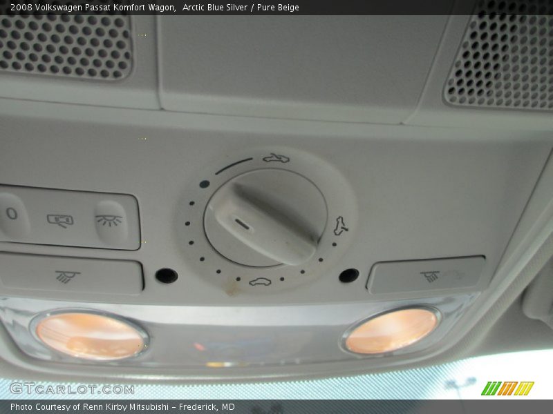 Arctic Blue Silver / Pure Beige 2008 Volkswagen Passat Komfort Wagon