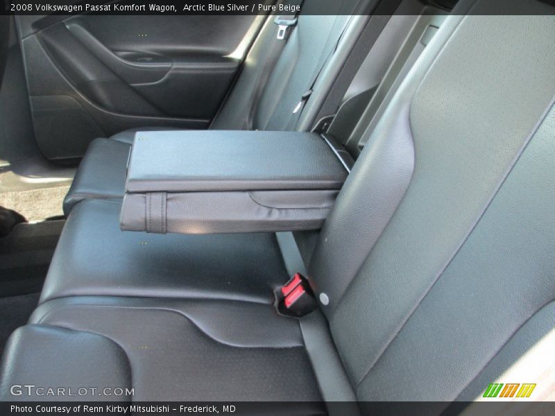 Arctic Blue Silver / Pure Beige 2008 Volkswagen Passat Komfort Wagon