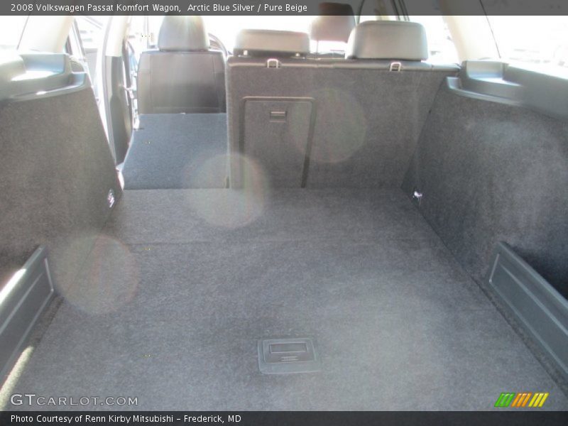 Arctic Blue Silver / Pure Beige 2008 Volkswagen Passat Komfort Wagon
