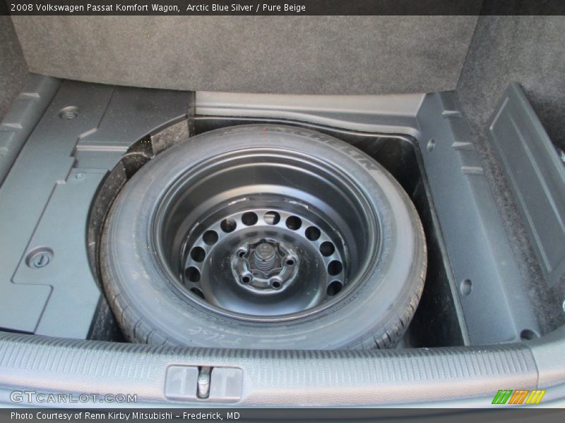 Arctic Blue Silver / Pure Beige 2008 Volkswagen Passat Komfort Wagon