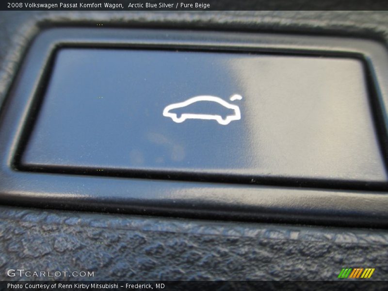 Arctic Blue Silver / Pure Beige 2008 Volkswagen Passat Komfort Wagon