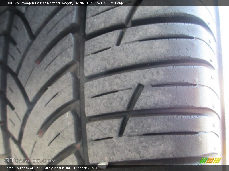 Arctic Blue Silver / Pure Beige 2008 Volkswagen Passat Komfort Wagon