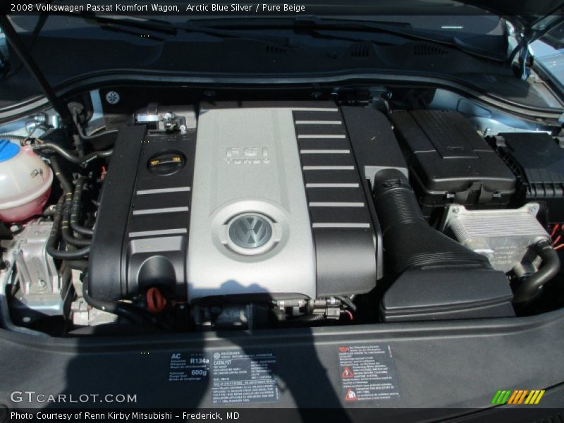 Arctic Blue Silver / Pure Beige 2008 Volkswagen Passat Komfort Wagon