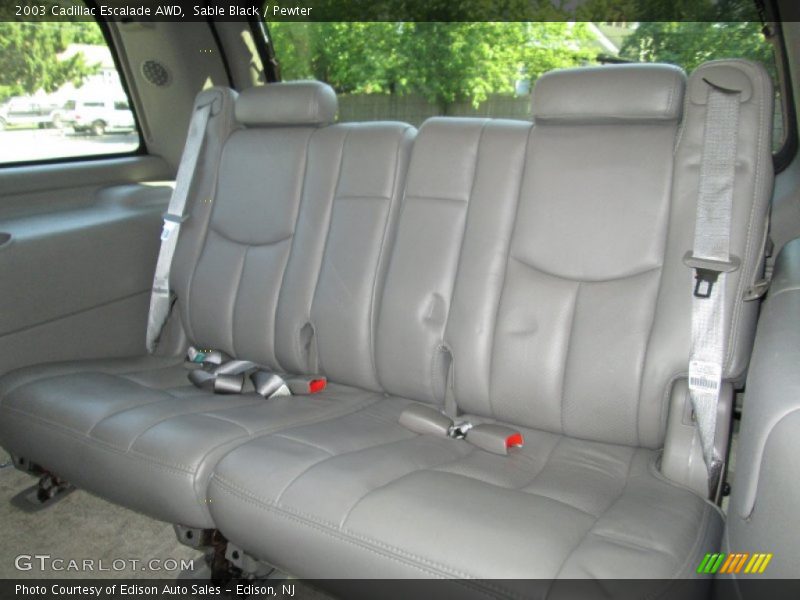 Sable Black / Pewter 2003 Cadillac Escalade AWD