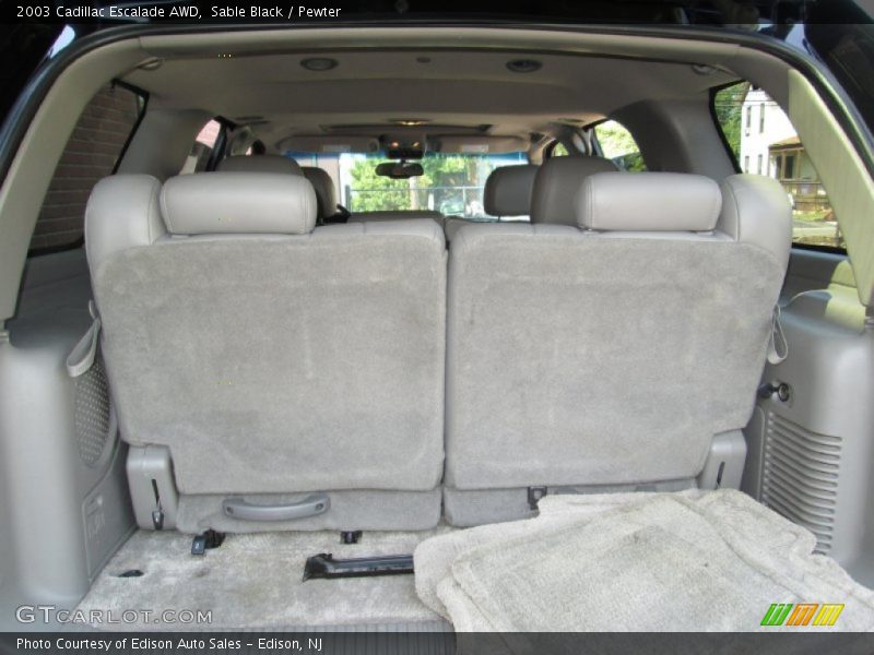 Sable Black / Pewter 2003 Cadillac Escalade AWD