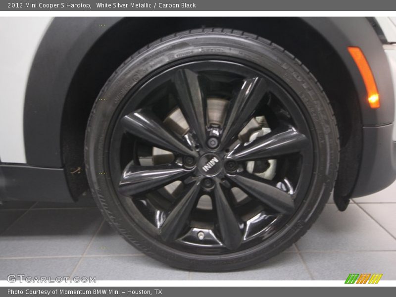 White Silver Metallic / Carbon Black 2012 Mini Cooper S Hardtop