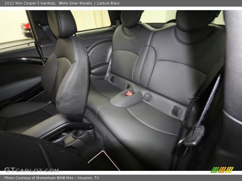 White Silver Metallic / Carbon Black 2012 Mini Cooper S Hardtop