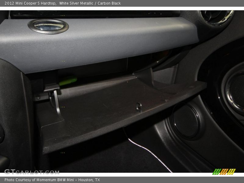 White Silver Metallic / Carbon Black 2012 Mini Cooper S Hardtop