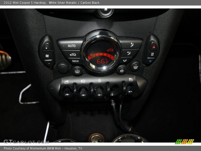 White Silver Metallic / Carbon Black 2012 Mini Cooper S Hardtop