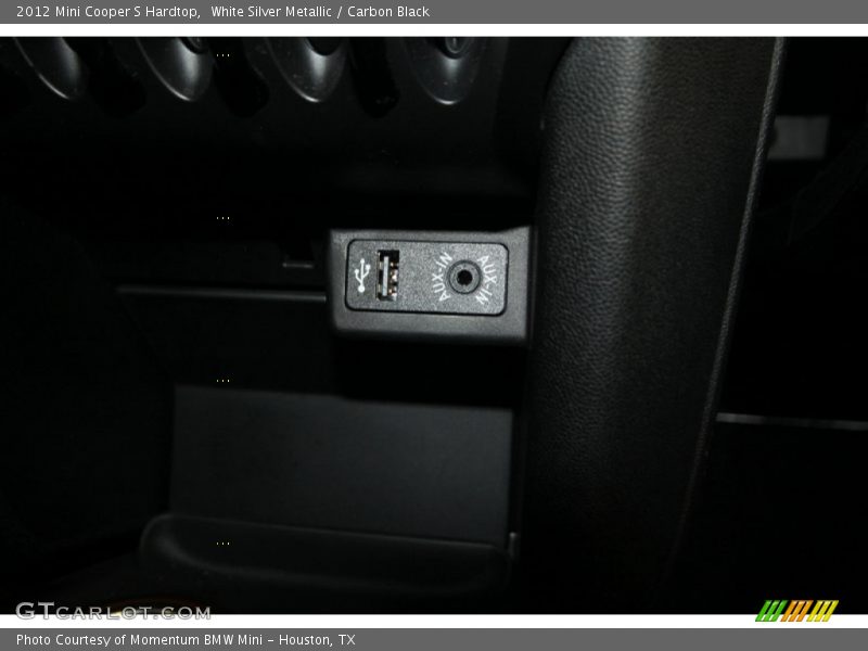 White Silver Metallic / Carbon Black 2012 Mini Cooper S Hardtop