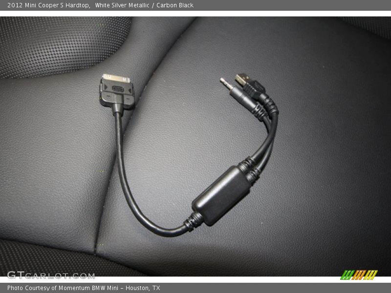 White Silver Metallic / Carbon Black 2012 Mini Cooper S Hardtop
