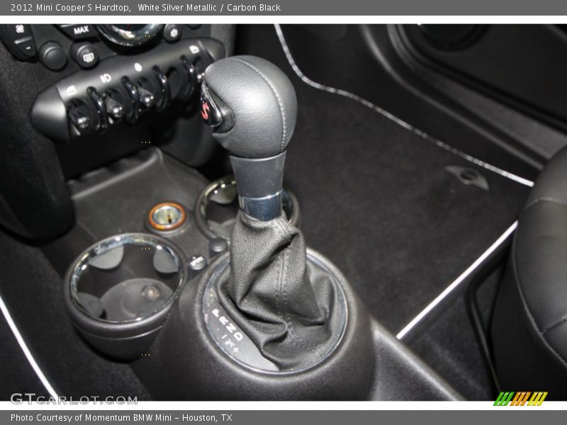 White Silver Metallic / Carbon Black 2012 Mini Cooper S Hardtop