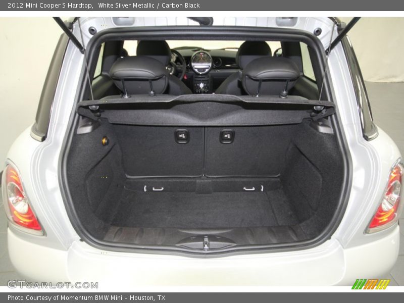 White Silver Metallic / Carbon Black 2012 Mini Cooper S Hardtop