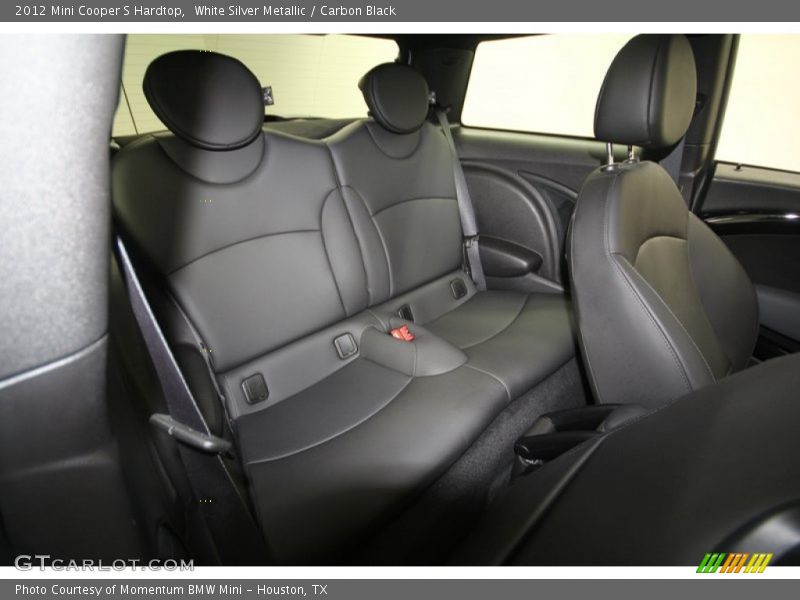 White Silver Metallic / Carbon Black 2012 Mini Cooper S Hardtop