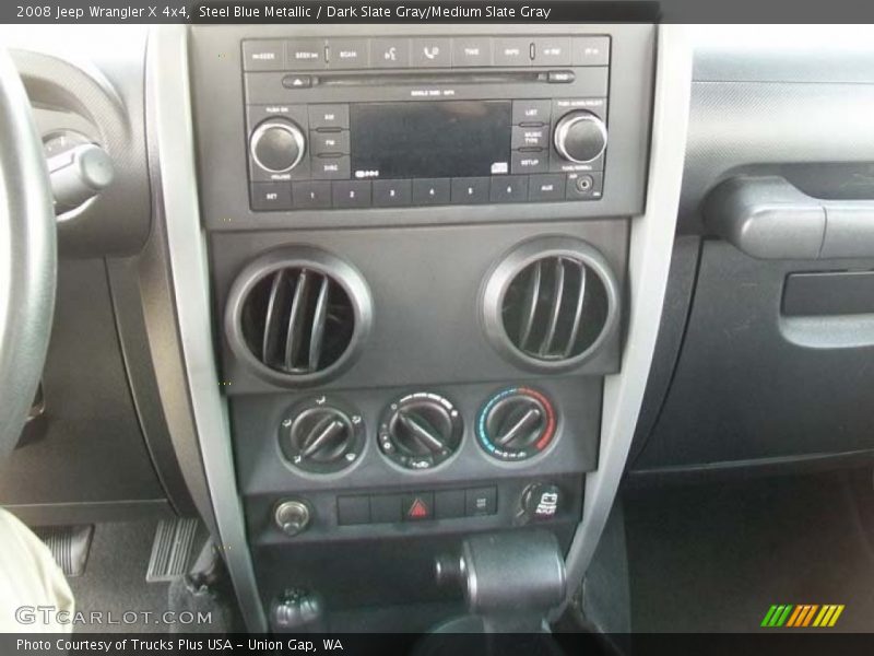 Steel Blue Metallic / Dark Slate Gray/Medium Slate Gray 2008 Jeep Wrangler X 4x4