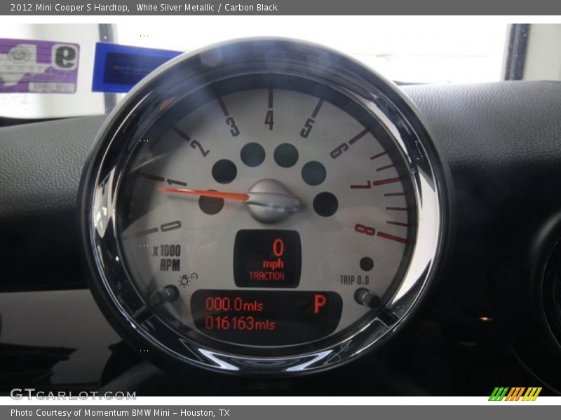 White Silver Metallic / Carbon Black 2012 Mini Cooper S Hardtop
