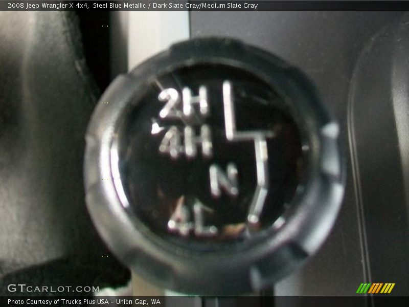 Steel Blue Metallic / Dark Slate Gray/Medium Slate Gray 2008 Jeep Wrangler X 4x4