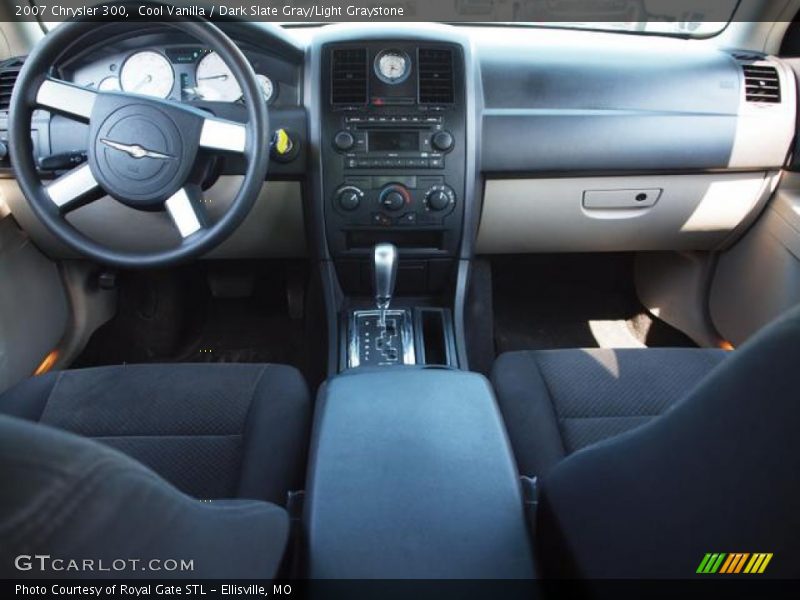 Cool Vanilla / Dark Slate Gray/Light Graystone 2007 Chrysler 300