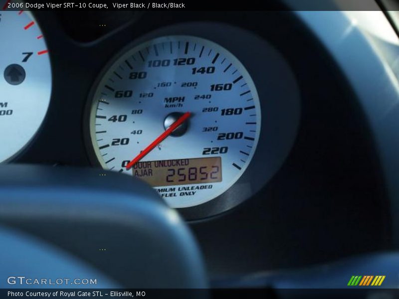 Viper Black / Black/Black 2006 Dodge Viper SRT-10 Coupe