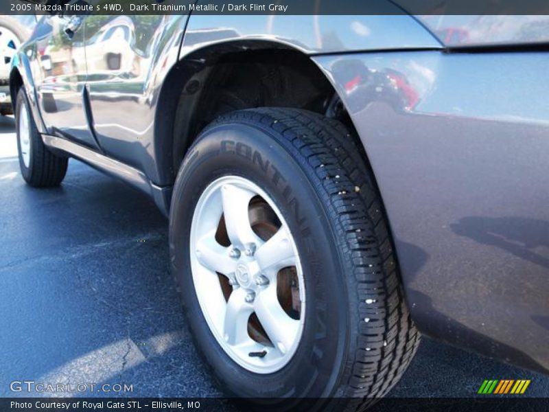 Dark Titanium Metallic / Dark Flint Gray 2005 Mazda Tribute s 4WD