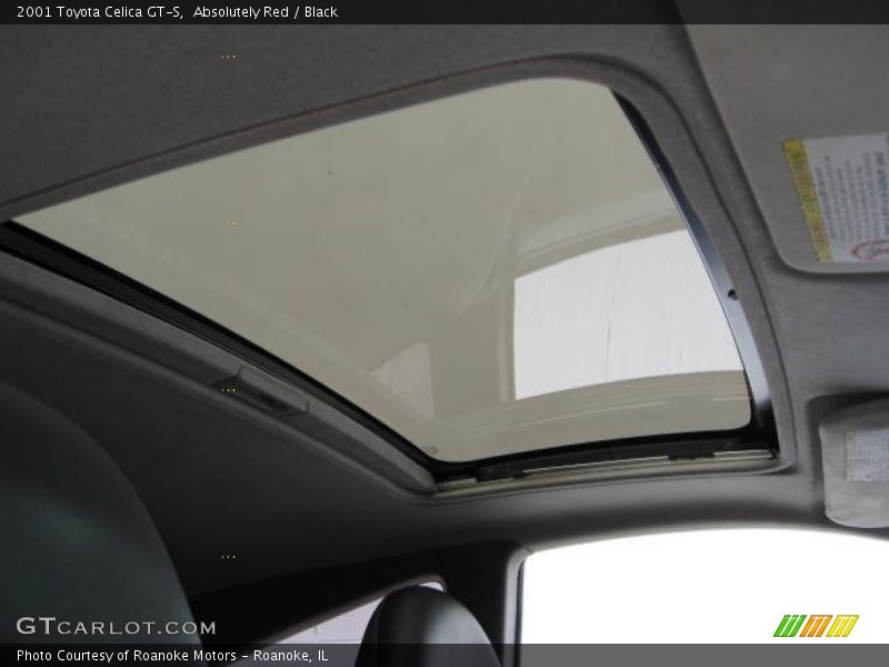 Absolutely Red / Black 2001 Toyota Celica GT-S