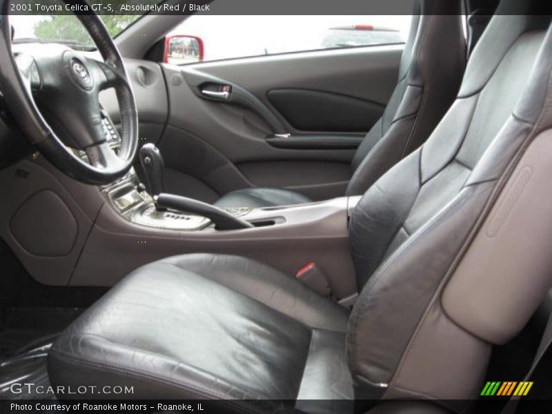  2001 Celica GT-S Black Interior