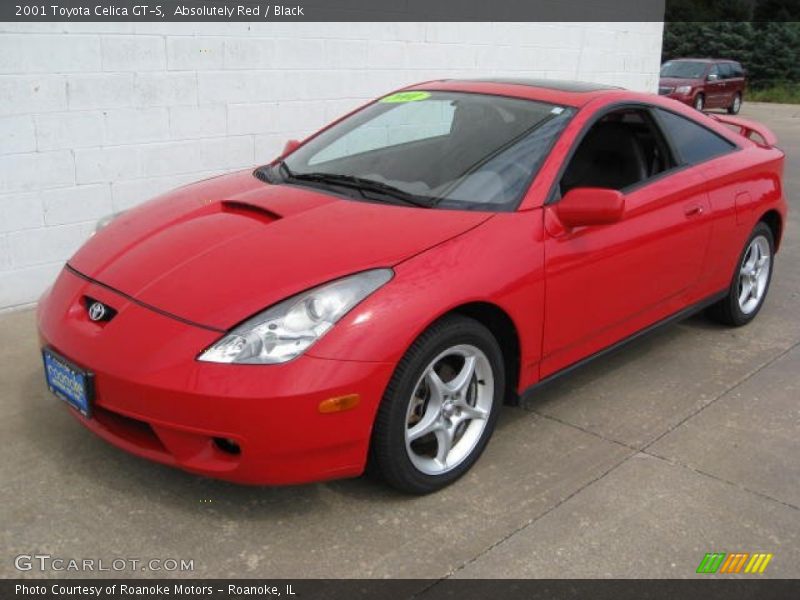 Front 3/4 View of 2001 Celica GT-S
