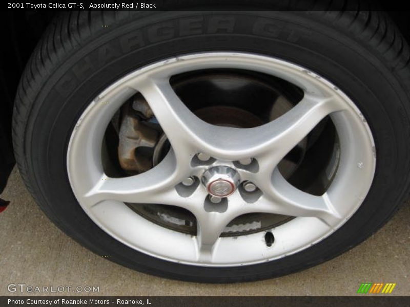Absolutely Red / Black 2001 Toyota Celica GT-S