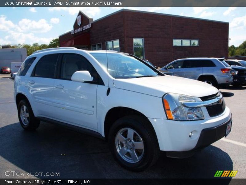 Summit White / Light Cashmere 2006 Chevrolet Equinox LT AWD