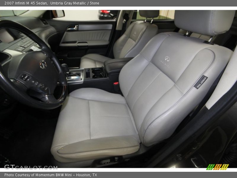 Umbria Gray Metallic / Stone 2007 Infiniti M 45 Sedan