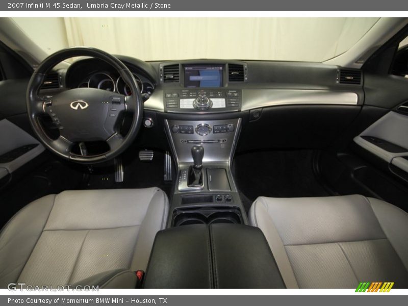 Umbria Gray Metallic / Stone 2007 Infiniti M 45 Sedan