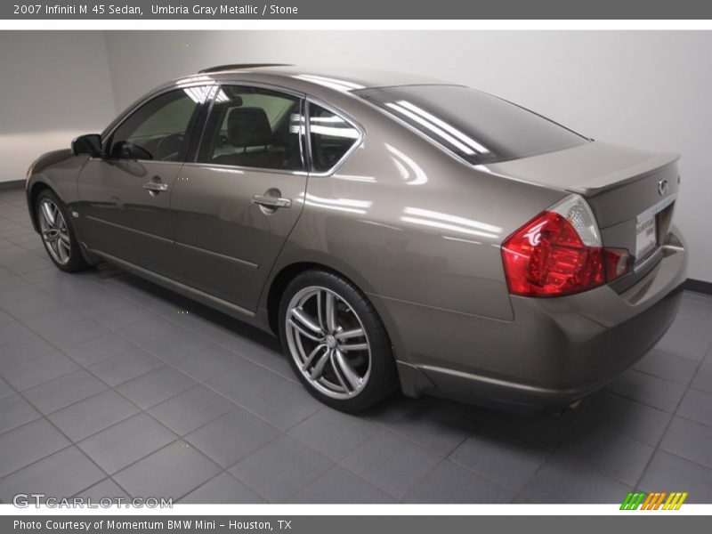 Umbria Gray Metallic / Stone 2007 Infiniti M 45 Sedan