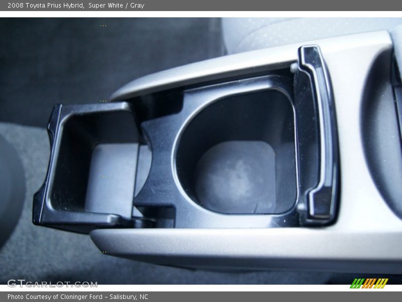 Super White / Gray 2008 Toyota Prius Hybrid